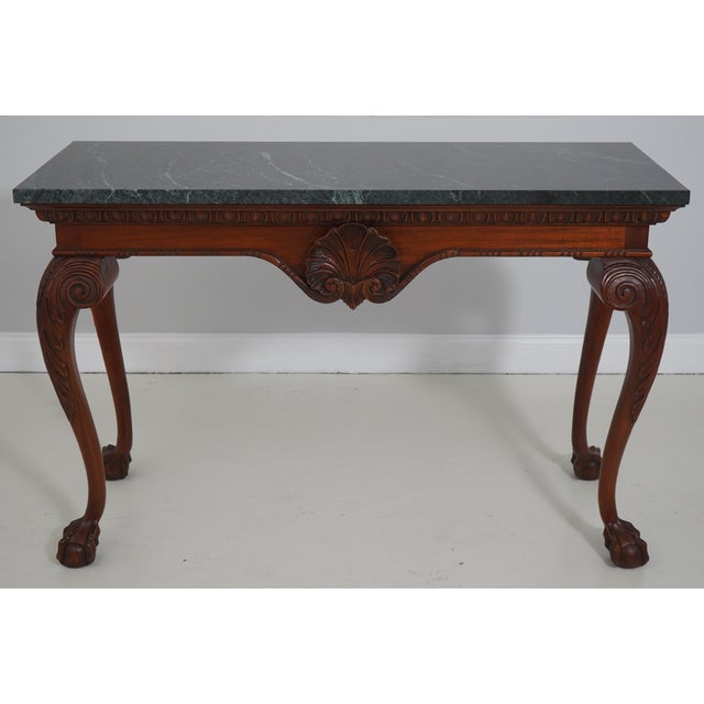 Age: Approx: 30 Years Old Details: Nicely Finished On All Sides Ball & Claw Feet Quality Construction 18 C. Design...