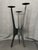 Mid-Century Modern Brutalist Wrought Iron Floor Candelabra, 1960s For Sale - Image 3 of 9