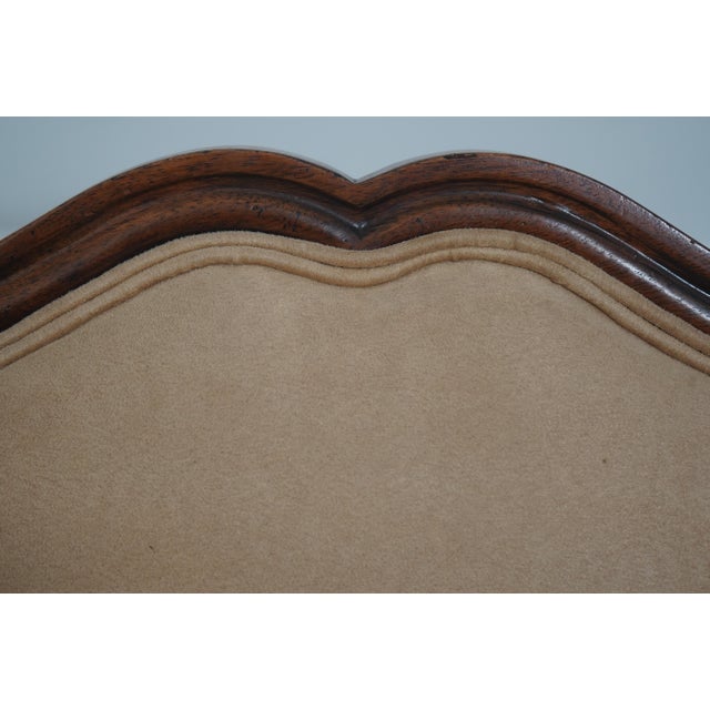 Set of 8 Henredon Walnut Louis XV Dining Chairs For Sale - Image 13 of 18