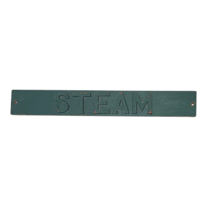 1920s Industrial Steam Sign