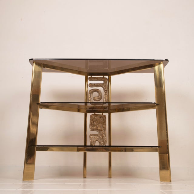 Nikol Console Table by Luciano Frigerio for Frigerio Di Desio, 1970s For Sale - Image 11 of 18