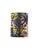 The artwork features an abstract composition painted on a rectangular glazed ceramic tile. The piece is characterized by a...