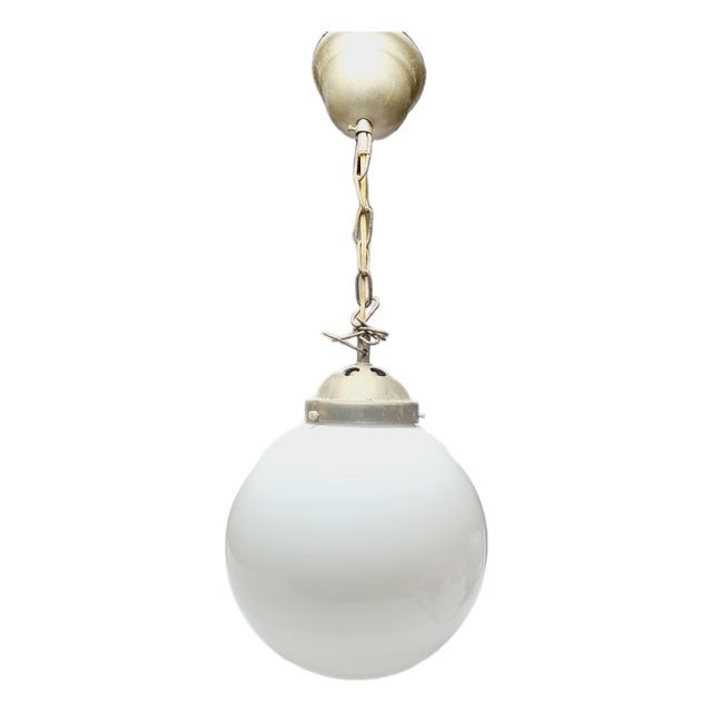 Art Deco Pendant Lamp, Poland, 1970s For Sale