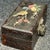 Vintage Rosewood Jewelry Box With Mother-of-Pearl Inlay & Brass Lock For Sale - Image 9 of 9