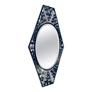 Huge French Art Deco Wrought Iron Mirror
