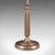 Brass Vintage Table Lamp Base, English, Nickel Brass, Decorative Accent Light, c.1980 For Sale - Image 8 of 10