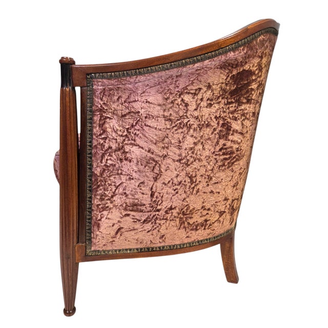 Early 20th Century Pair of French Art Deco Armchairs Attributed to Maison Dominique France, Circa 1928–1932 For Sale - Image 5 of 18