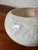 Ceramic Mid-Century Ruddell Studio Art Pottery Bowl or Cachepot – Organic Textured White Glaze For Sale - Image 7 of 8