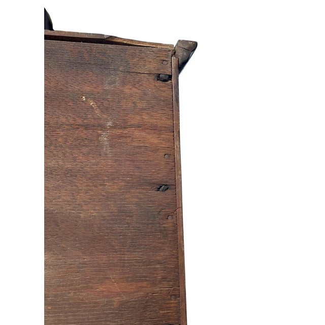 Antique Chippendale New Hampshire Maple Chest on Chest With Hidden Lock Feature For Sale - Image 12 of 12