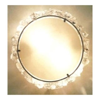 Rock Crystal Ceiling Lamp For Sale