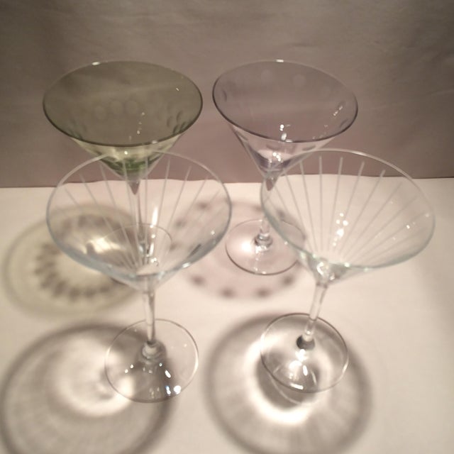 Vintage Mikasa Martini Glasses Set of 4 Chairish