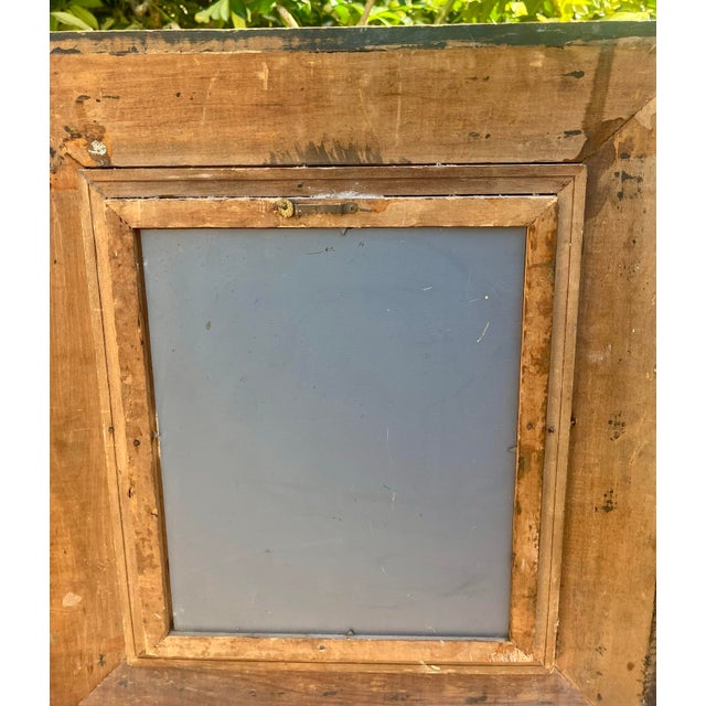 Antique Gold Gilt Wood Framed Wall Mirror For Sale In Orlando - Image 6 of 7