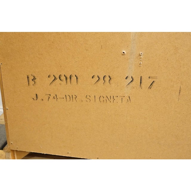 Bassett Furniture Solid Pecan Italian Mediterranean Style 62" Double Dresser 290-28-217 For Sale - Image 13 of 13