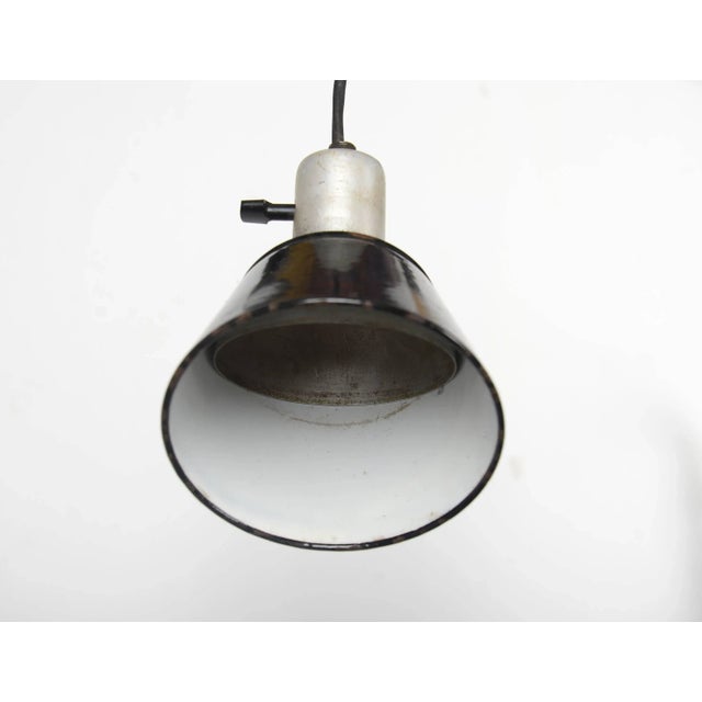 Black Bauhaus Wall Lamp by Heinrich Siegfried Bormann for Korting & Mathiesen, Kandem, 1930s For Sale - Image 8 of 10