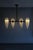 Metal LV-426 Horizontal Pendant in Patinated Cast Bronze by William Guillon For Sale - Image 7 of 16