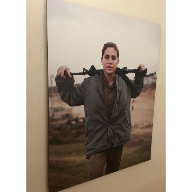 Women of the IDF Large Exhibition color Photograph 30 x 40 inches, mounted on masonite and laminated. Edition of 4 + 2...