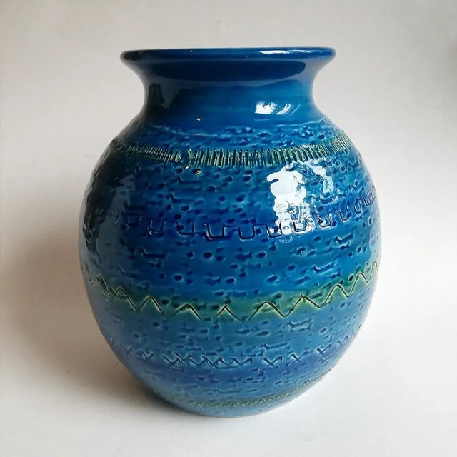 Bitossi Ceramic Vase from Bitossi, 1950s For Sale - Image 4 of 7