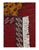 Traditional Pasargad DC Red Hand Knotted Cheetah Design Rug For Sale - Image 3 of 3