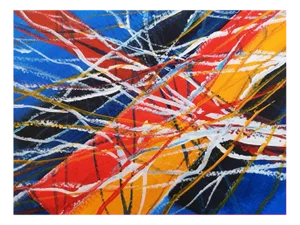 Martine Goeyens, Abstract Composition, Original Digigraph Print, 2020s