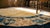1900s Beige Open Field Geometric Antique Chinese Peking Rug 5'2" X 7'9" Knotted Wool Carpet For Sale - Image 10 of 12