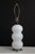 White 1950s Mid-Century Modern Sculptural Mezza Murano Style Table Lamp For Sale - Image 8 of 13