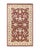 Red Mogul, One-of-a-Kind Hand-Knotted Area Rug in Red, 3' 1" x 5' 0" For Sale - Image 8 of 8