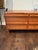 Gorgeous custom made low slung sophisticated chest of drawers having beautiful artisan craftsmanship. 6 smoothly operating...