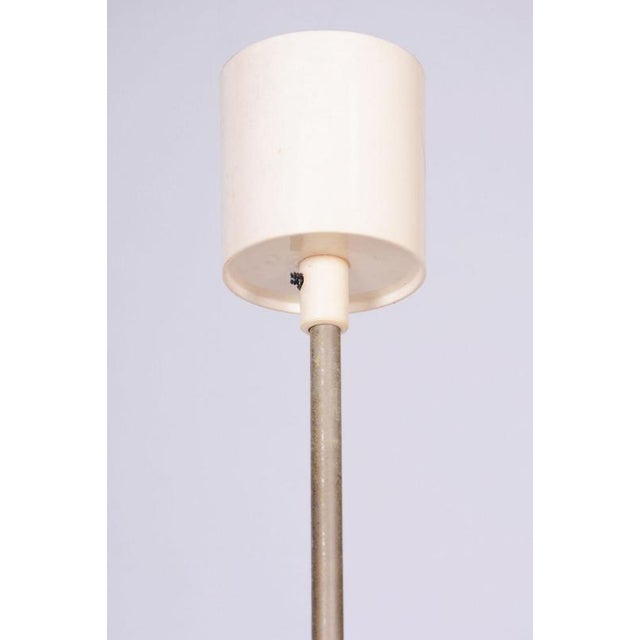 Mid-Century Chandelier in Chromed Steel, Glass, and Plastic, Czech, 1960s For Sale - Image 6 of 10