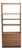 Mid 20th Century Rosewood Danish Walnut Shelf For Sale
