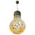 Glass Italian Hand-Blown Light Bulb-Shaped Ceiling Lamp from Due P, 1980s For Sale - Image 7 of 7