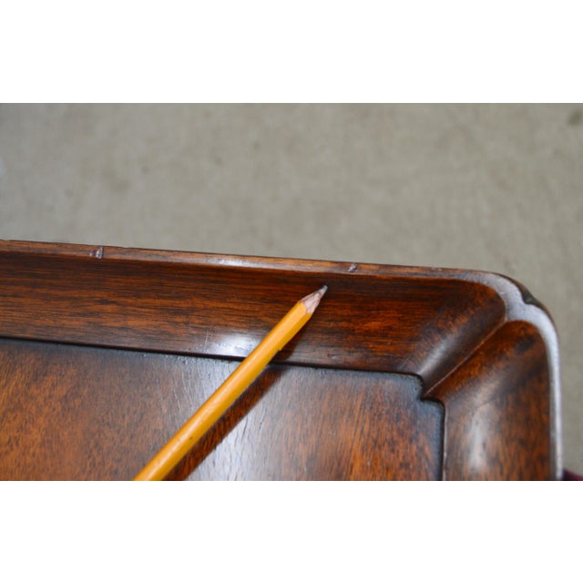 Henkel Harris Mahogany Side Tea Table For Sale - Image 12 of 14