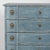 Blue Late 18th Century Blue Swedish Rococo Chest of Four Drawers For Sale - Image 8 of 18