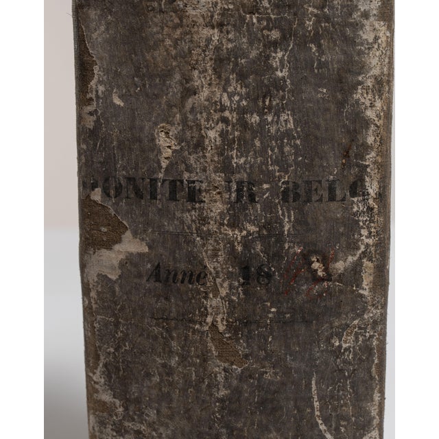 Early 20th Century France Chocolate Wood Book For Sale - Image 9 of 15
