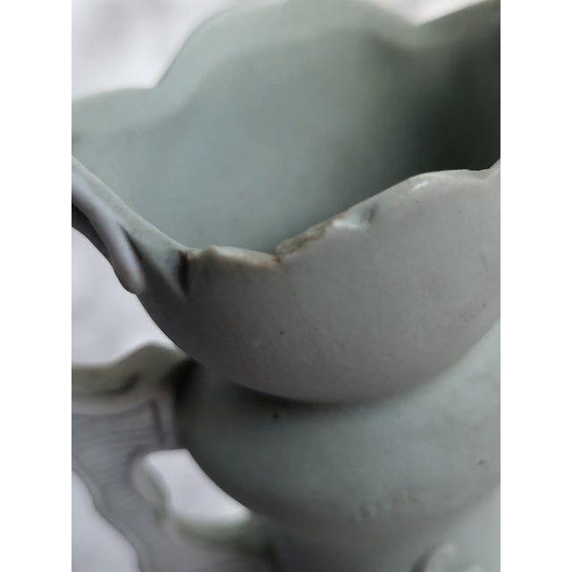 1950s Wedgwood Jasperware Bisque Vase in High Relief For Sale - Image 11 of 11