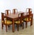 Mid 20th Century George Zee & Co. Anglo-Chinese Teak Extendable Dining Chairs - Set of 8 For Sale - Image 10 of 10