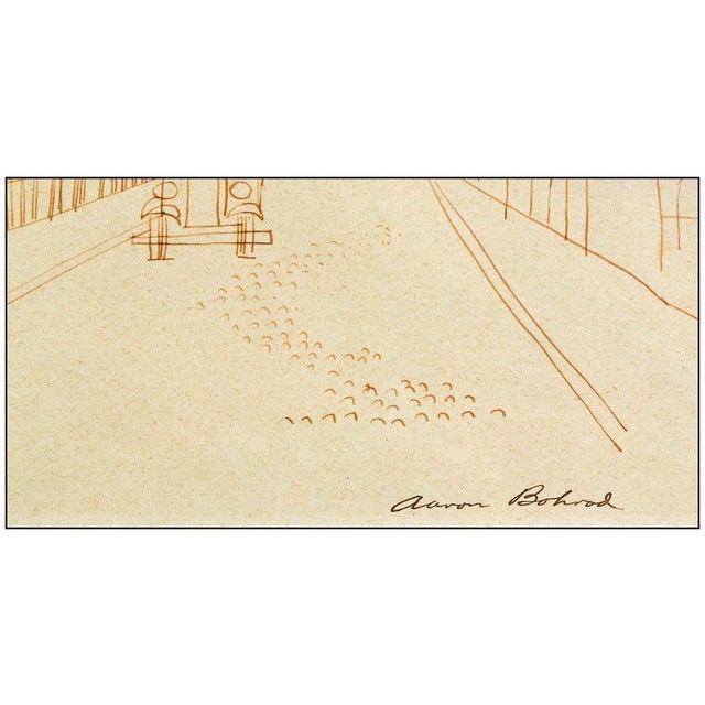 Realism Mid 20th Century The Windy City, Aaron Bohrod For Sale - Image 3 of 4