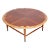 1960s Vintage Mid Century Lane Acclaim Round Dovetail Coffee Table For Sale