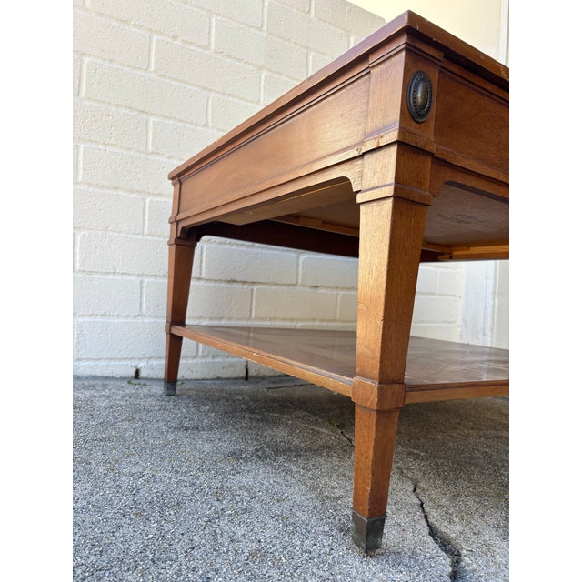 Mid 20th Century Heritage Henredon Mid-Century Modern Side End Lamp Table For Sale In Los Angeles - Image 6 of 8