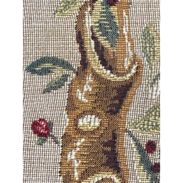 Vintage Aubusson French Jacquard Tapestry, 1980s For Sale - Image 11 of 18