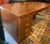 Wood French Geometric Art Deco Rose Wood and Chrome Executive Desk W/ Bookshelves For Sale - Image 7 of 17