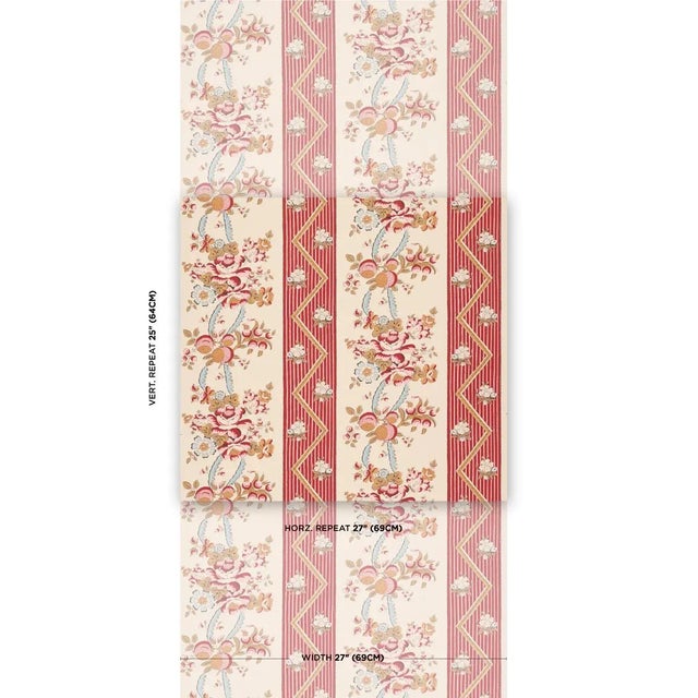 Inspired by a French hand-block print, this fantastic floral stripe is table printed on versatile, mid-weight linen. With...