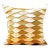 Vintage Waved Frills Fortuny Bicolor Pure Silk Pillow For Sale