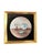 Mid-Century Modern Vondora Signed Andrea by Sadek Porcelain Still Life Plates in Gold Frames Pair Vintage For Sale - Image 3 of 9