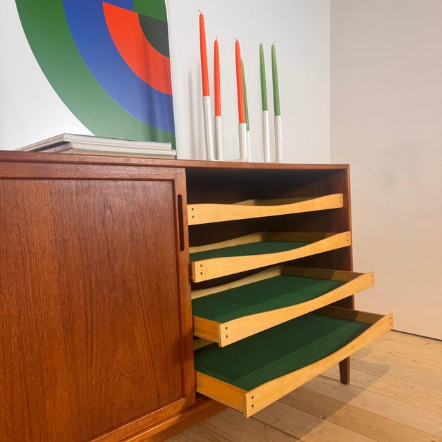 Danish Teak Credanza, 1960s For Sale - Image 6 of 10