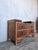 Art Deco Walnut and Oak Compact Chest of Drawers, 1950s For Sale - Image 4 of 6