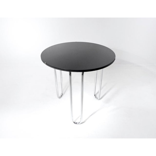 Bauhaus Vintage Bauhaus Side Table, 1940s For Sale - Image 3 of 16