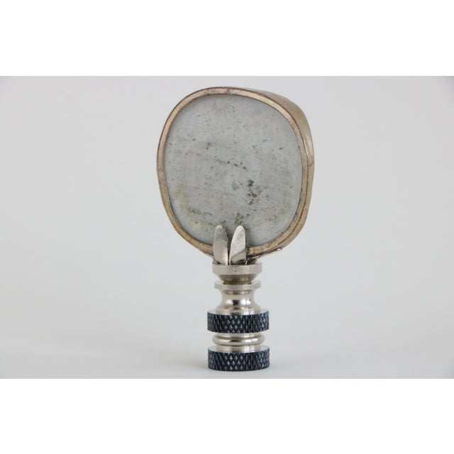 Chinese Blue & White Pottery Fragment Lamp Finial For Sale - Image 4 of 5