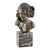 This remarkable Art Deco bronze bust "La Faunesse" was created by renowned French sculptor Maxime Real del Sarte...