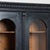 Wood Early 20th-Century Hungarian Black Painted Display Cabinet Bookcase For Sale - Image 7 of 12