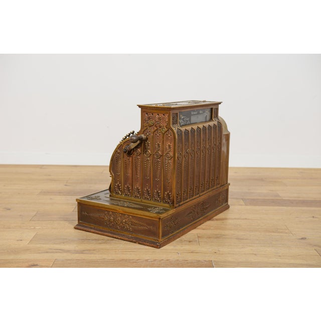 Antique American Cash Register, 1890s For Sale - Image 3 of 18